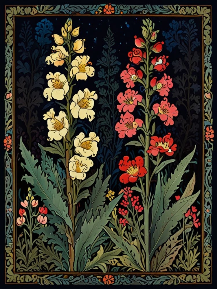 William Morris Fuchsias