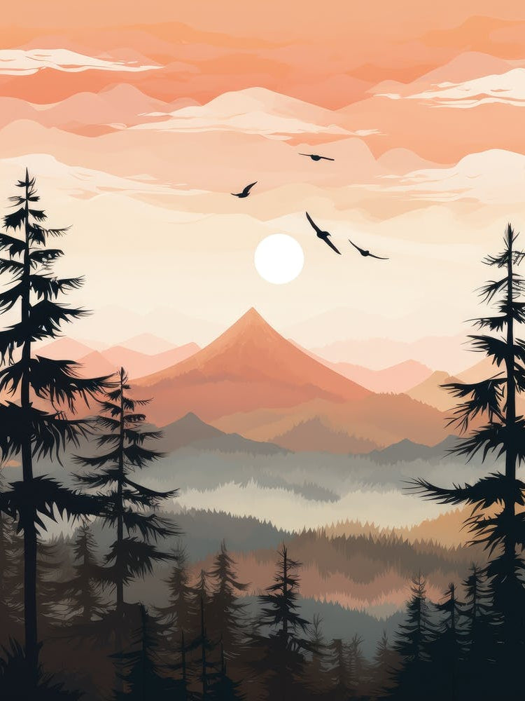 Sunset In The Mountains 22