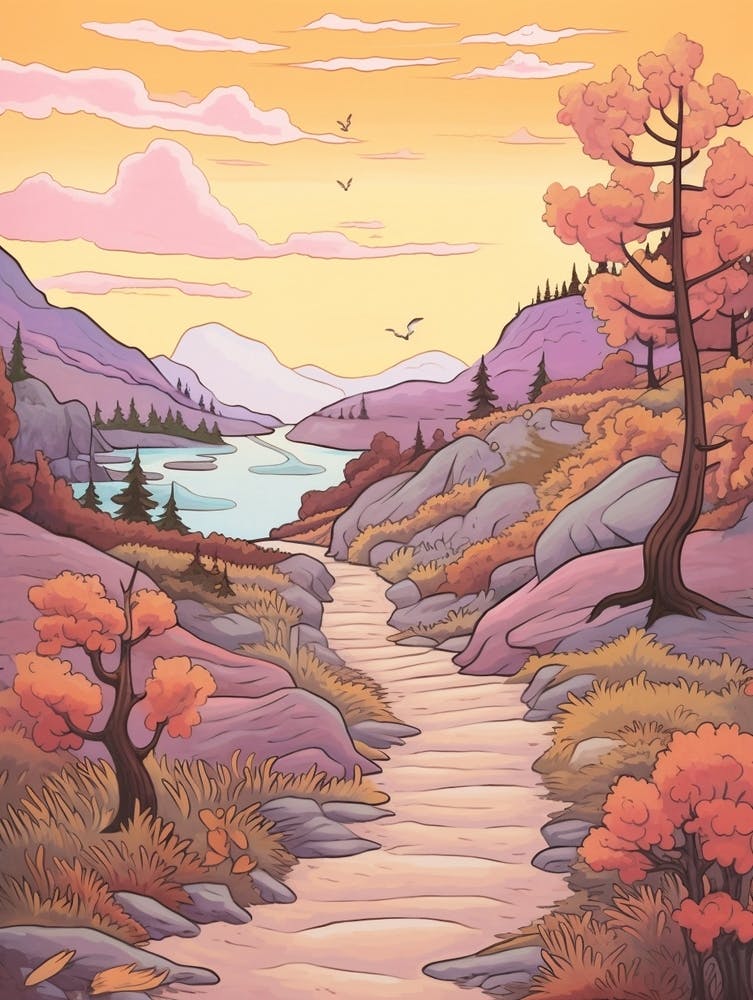 Long Range Traverse Canada 3 Hike Illustration
