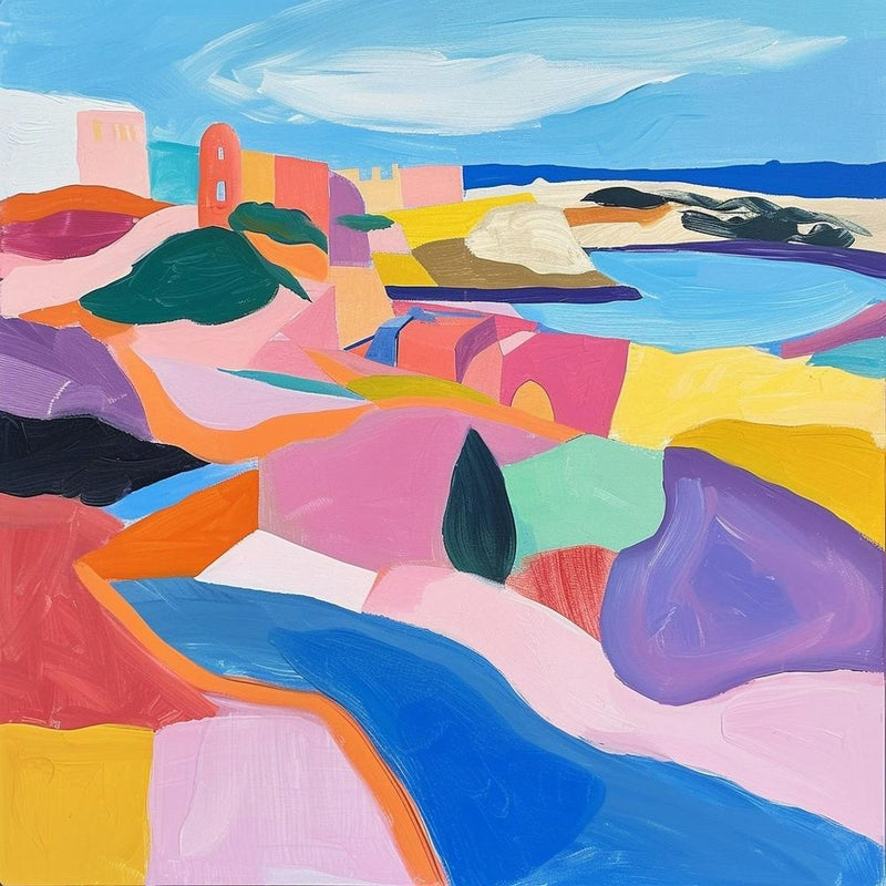 Abstract Travel Collection Malta 1