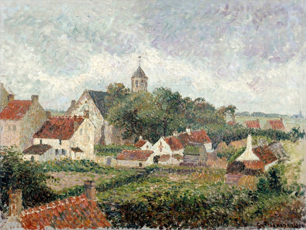 Knocke Village (1894), Camille Pissarro