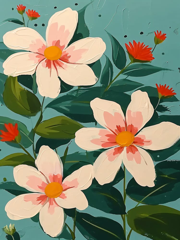 Flowers In Bloom