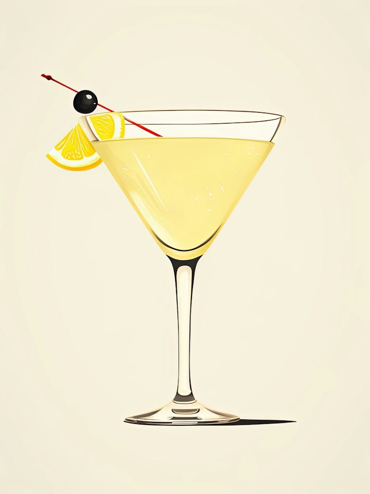 Mid Century Modern Bee S Knees Floral Infusion Cocktail 1