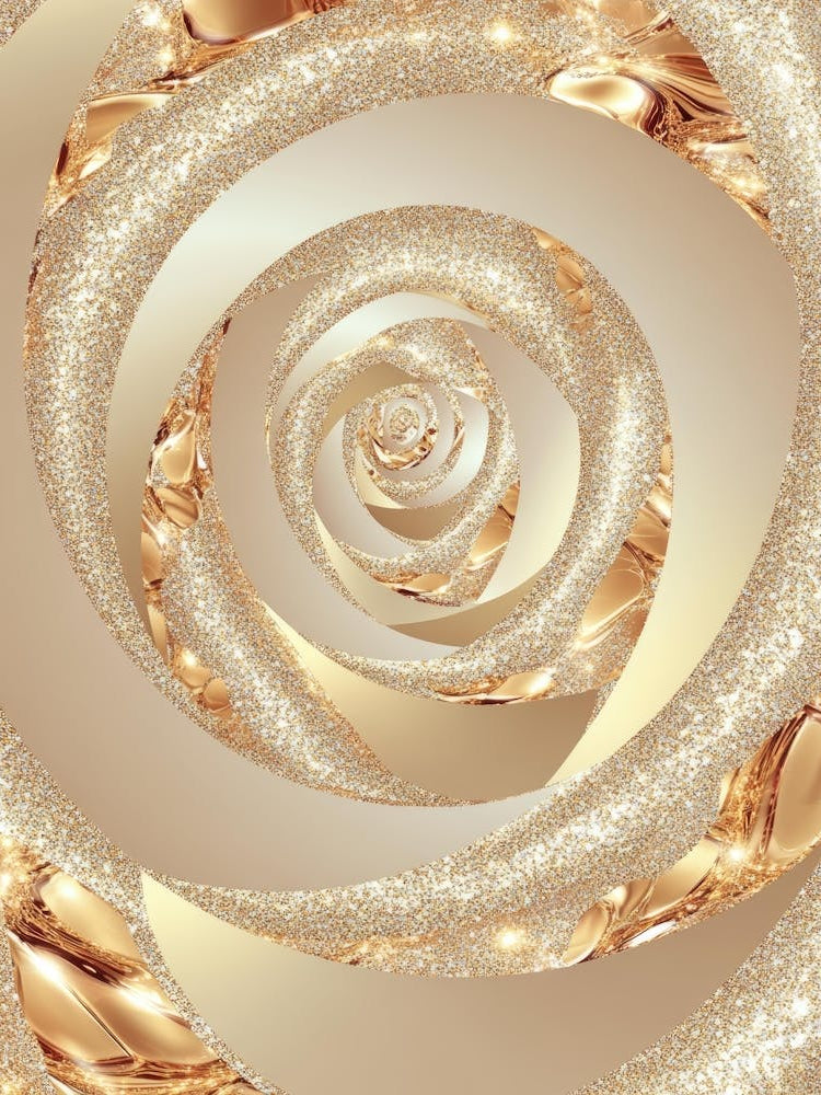 Gold Glitter Background 1