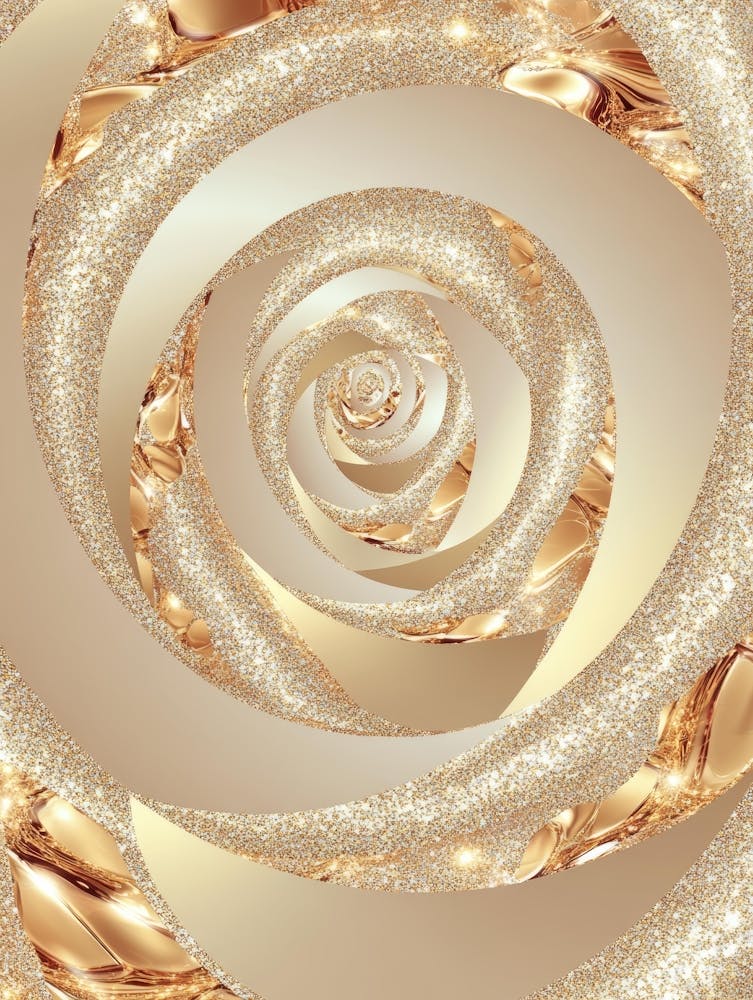 Gold Glitter Background 1