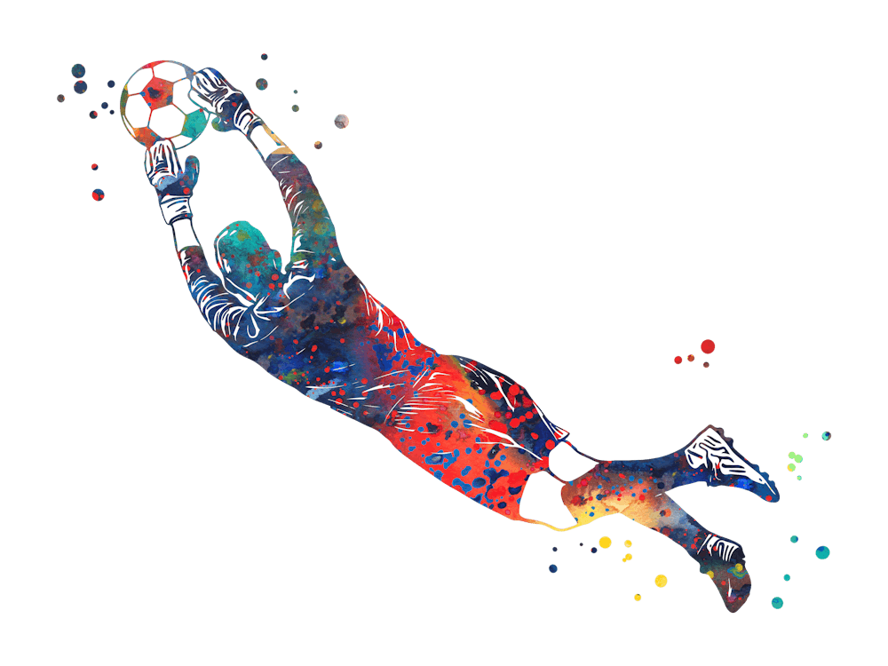 Male Soccer Player Goalkeeper