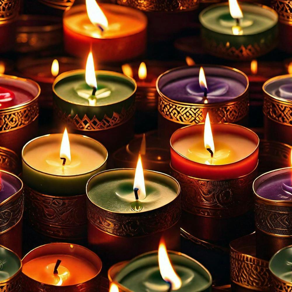 Many Burning Candles