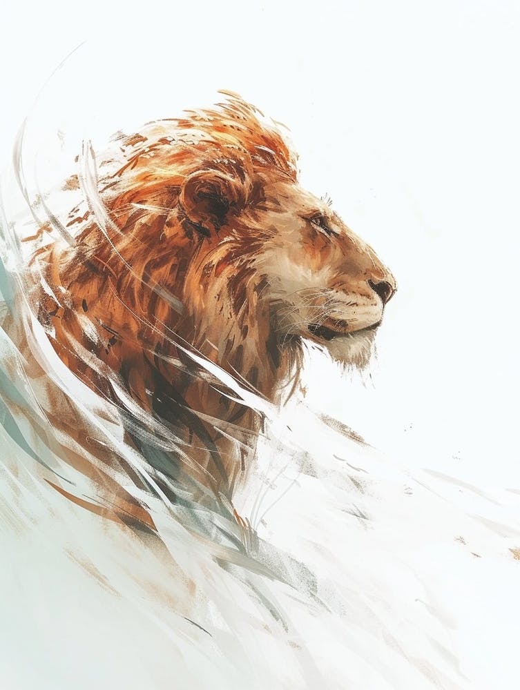 Barbary Lion Water 1