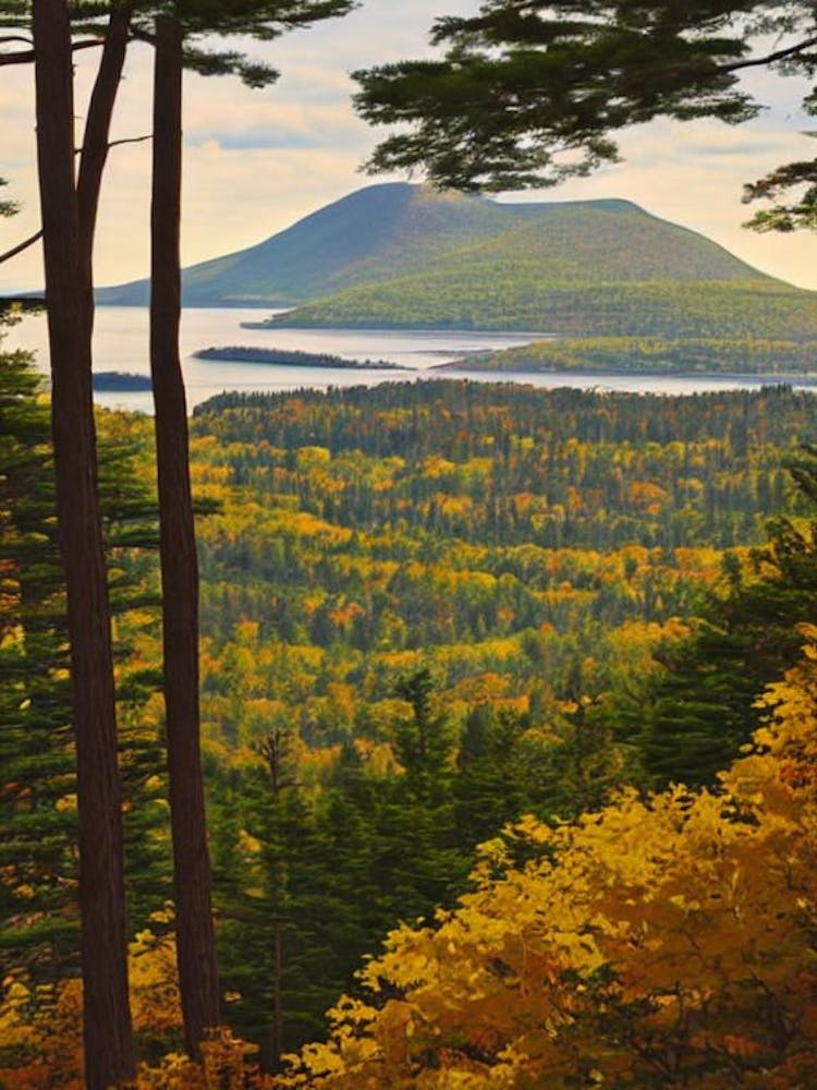 Acadia National Park - États-Unis d'Amérique - Affiche Vintage