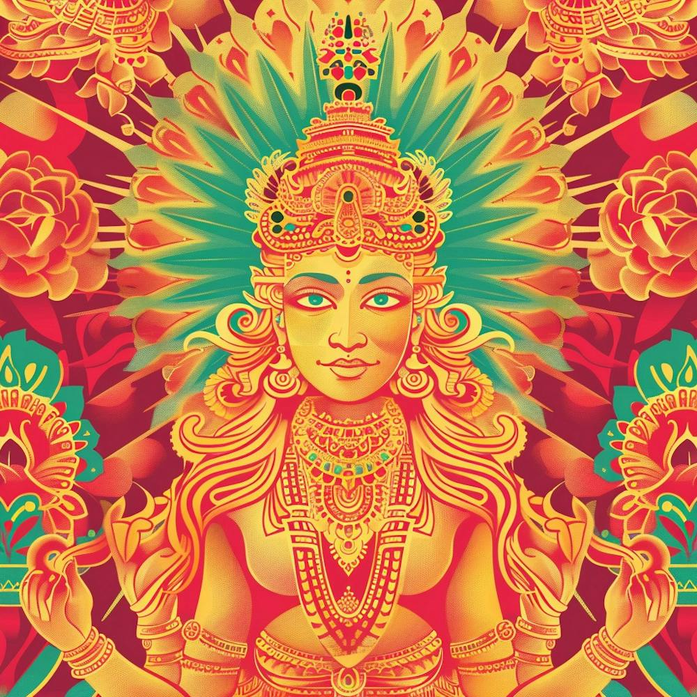 Durga Puja Themed Banner Texture With Goddess Du 1718401736 2
