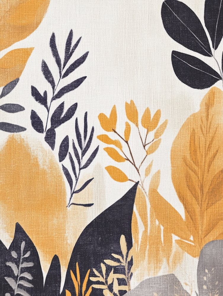Feuilles D'Automne Impression Sur Toile 8