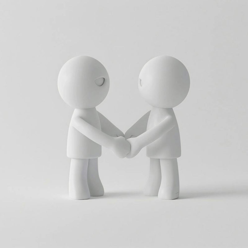 Two People Shaking Hands 2