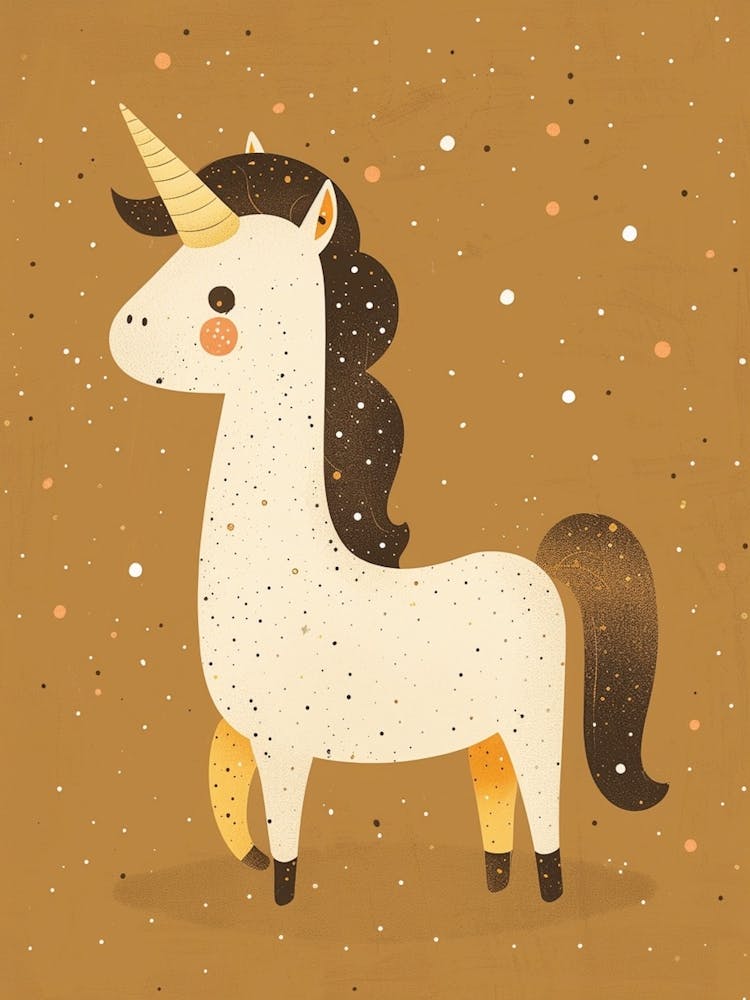 Kids Unicorn Muted Pastels 1