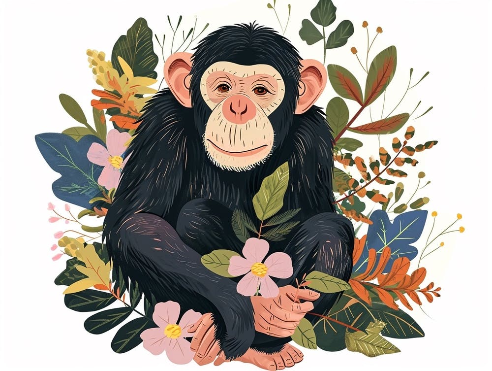 Little Floral Chimpanzee 3