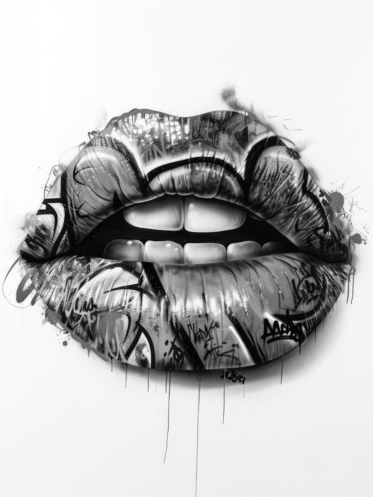 Graffiti Lips 2