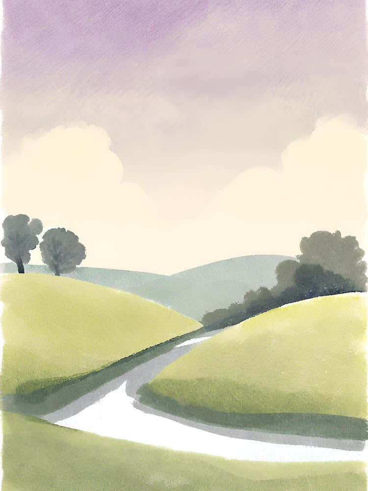 Road In The Countryside 1