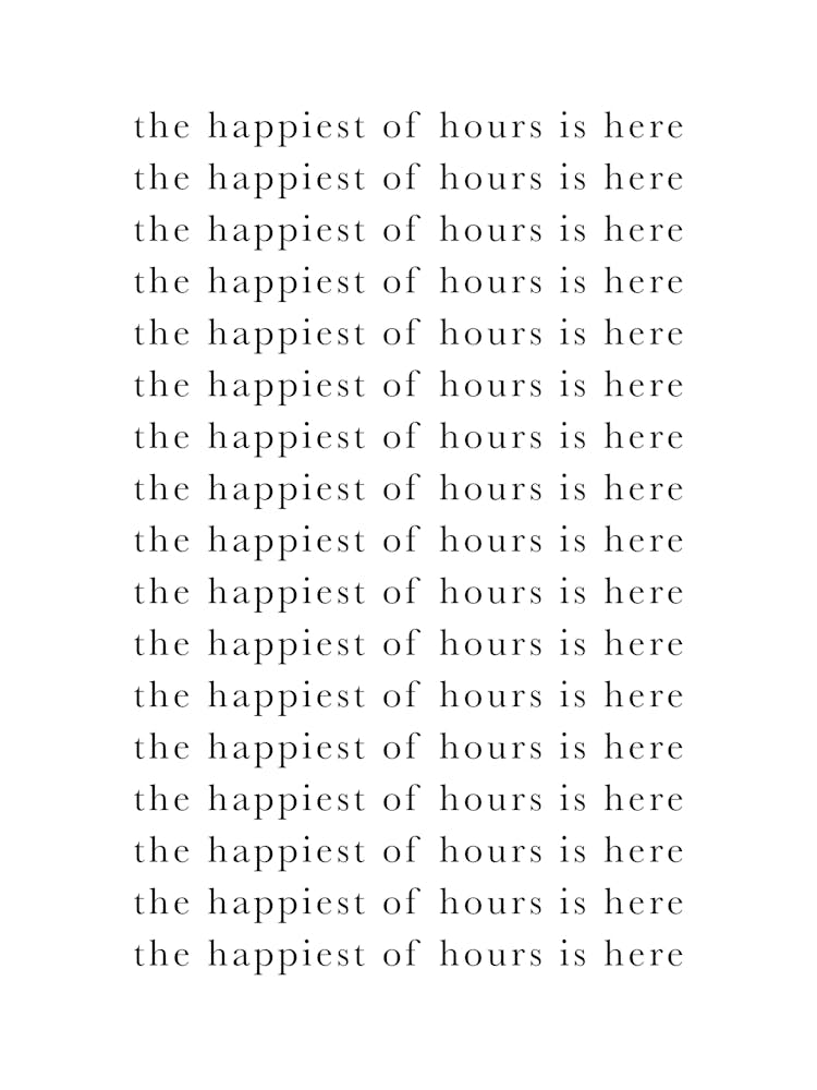 The Happiest Hour 1