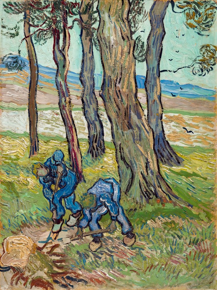 The Diggers (1889), Vincent Van Gogh