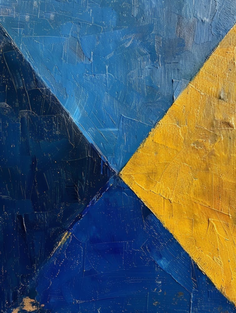 Triangles Bleus et Jaunes 1