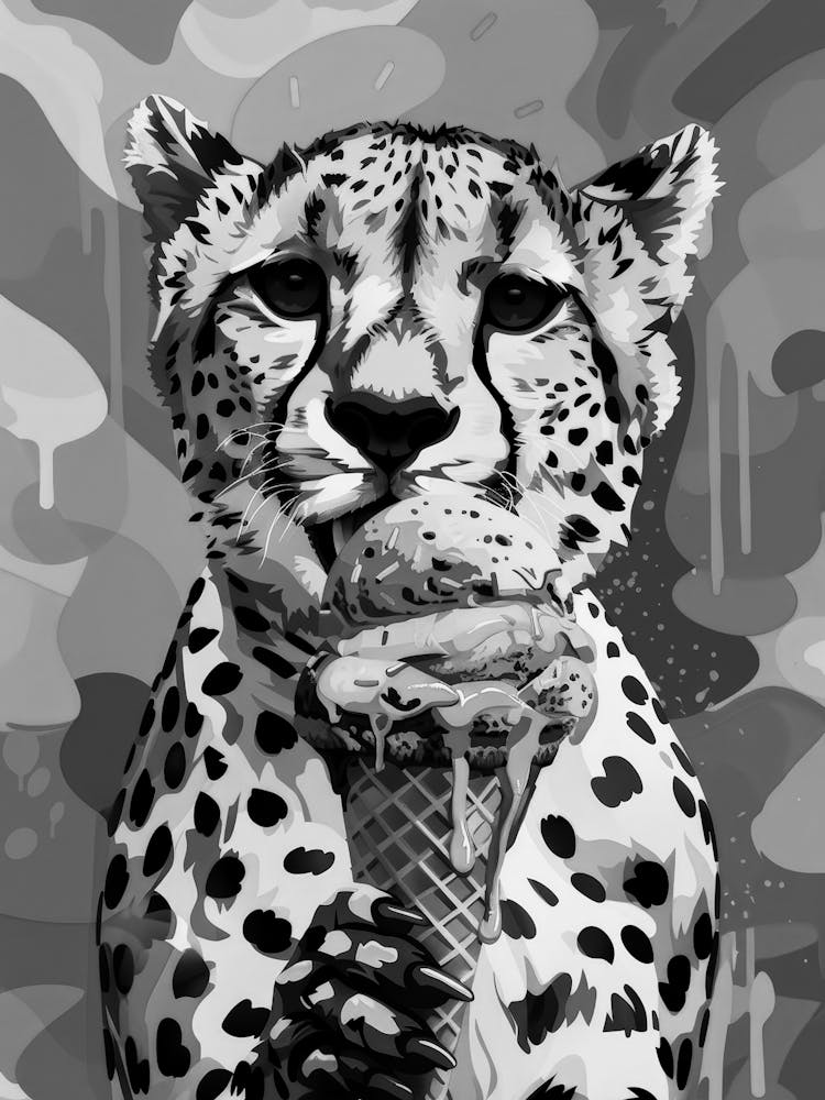 Gepard Eiscreme