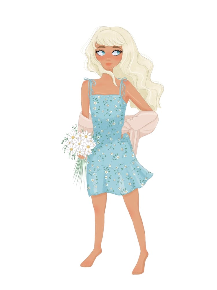 Summer Flower Girl