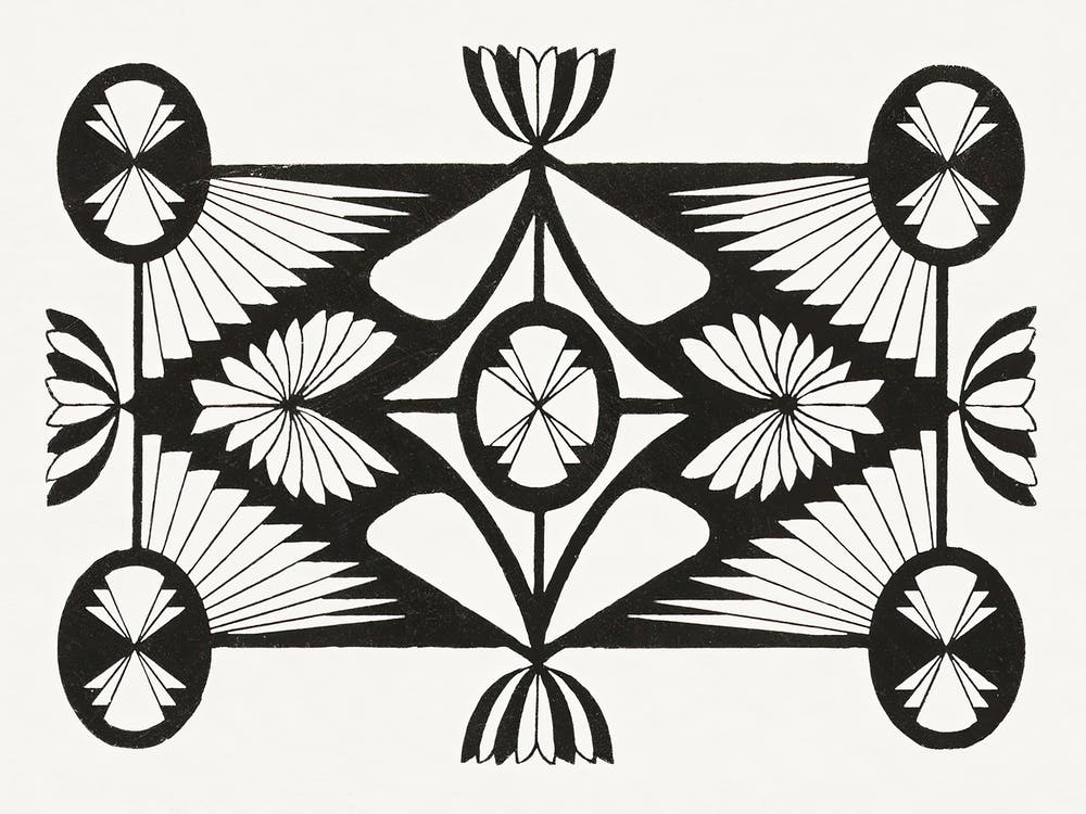 Ornament With Diamond Shape, Samuel Jessurun