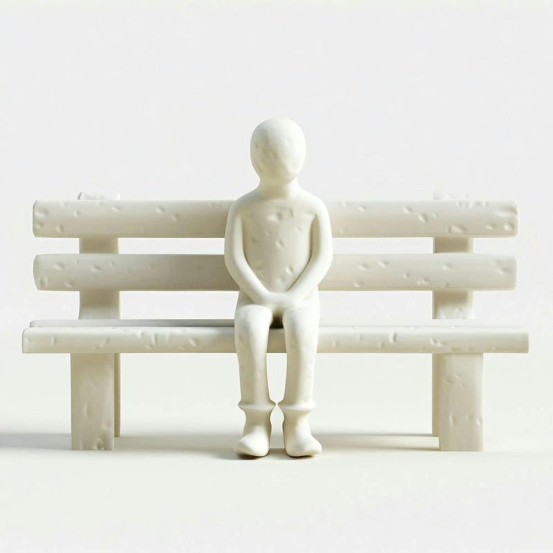 Man On A Bench
