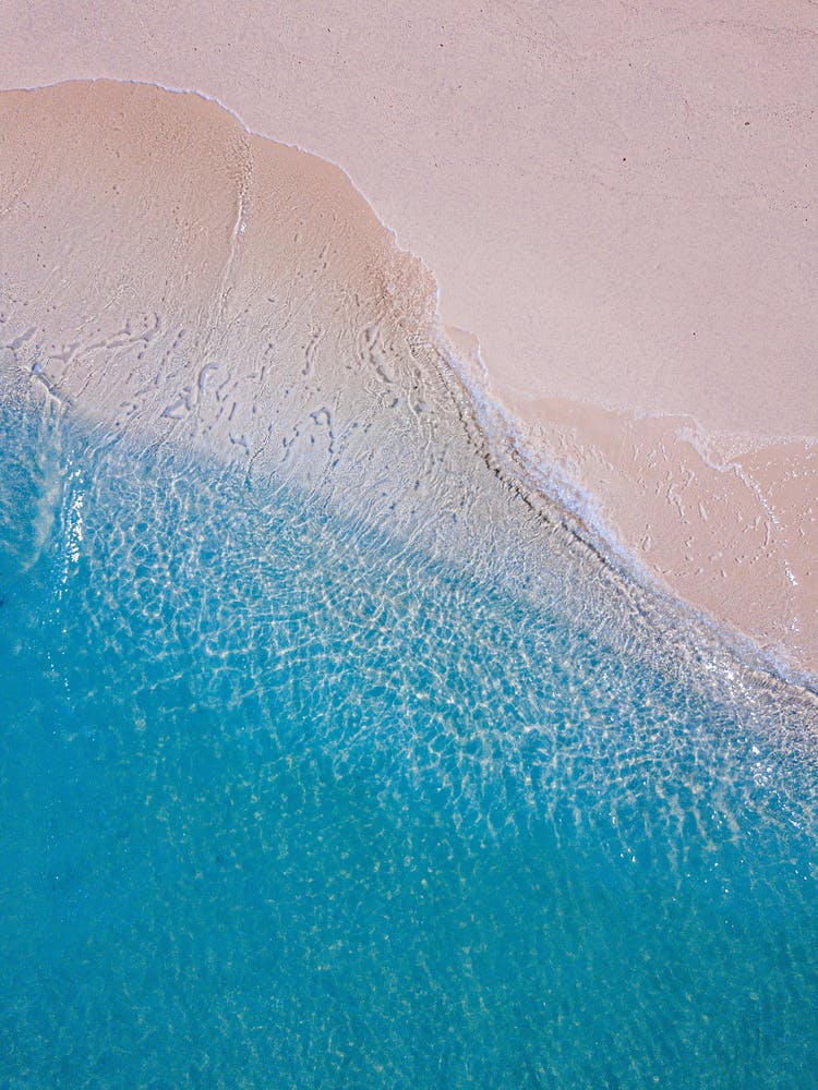 Aerial View Of A Beach 1