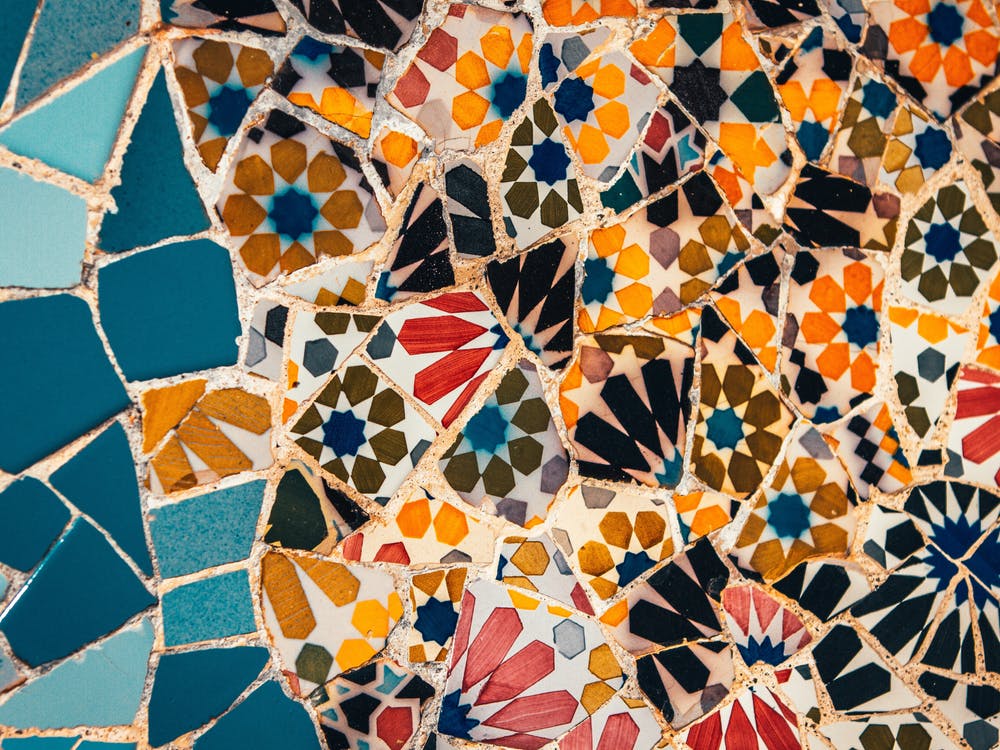 Mosaic In Barcelona
