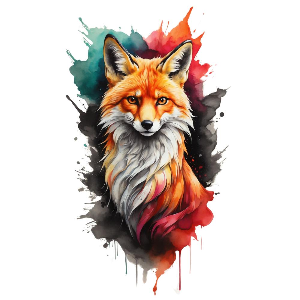 The keen gaze of the fox