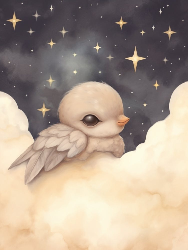 Sleeping Baby Bird