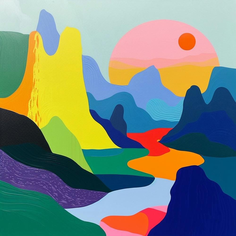 Abstract Travel Collection South Korea 6