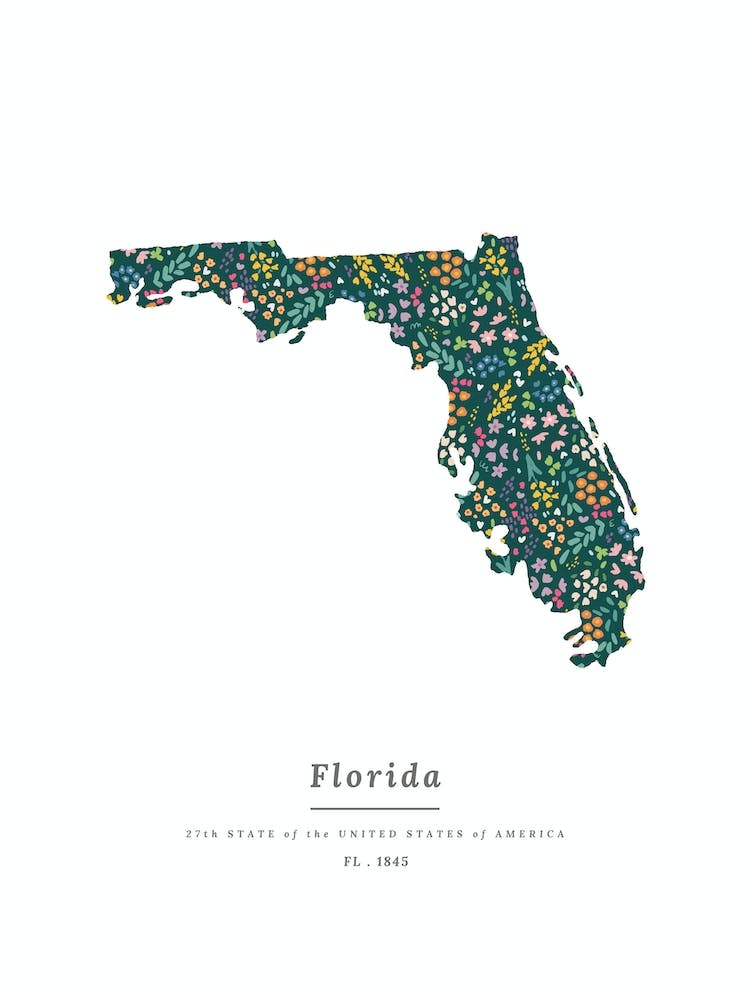 Florida State | Wildflowers on Juniper Green