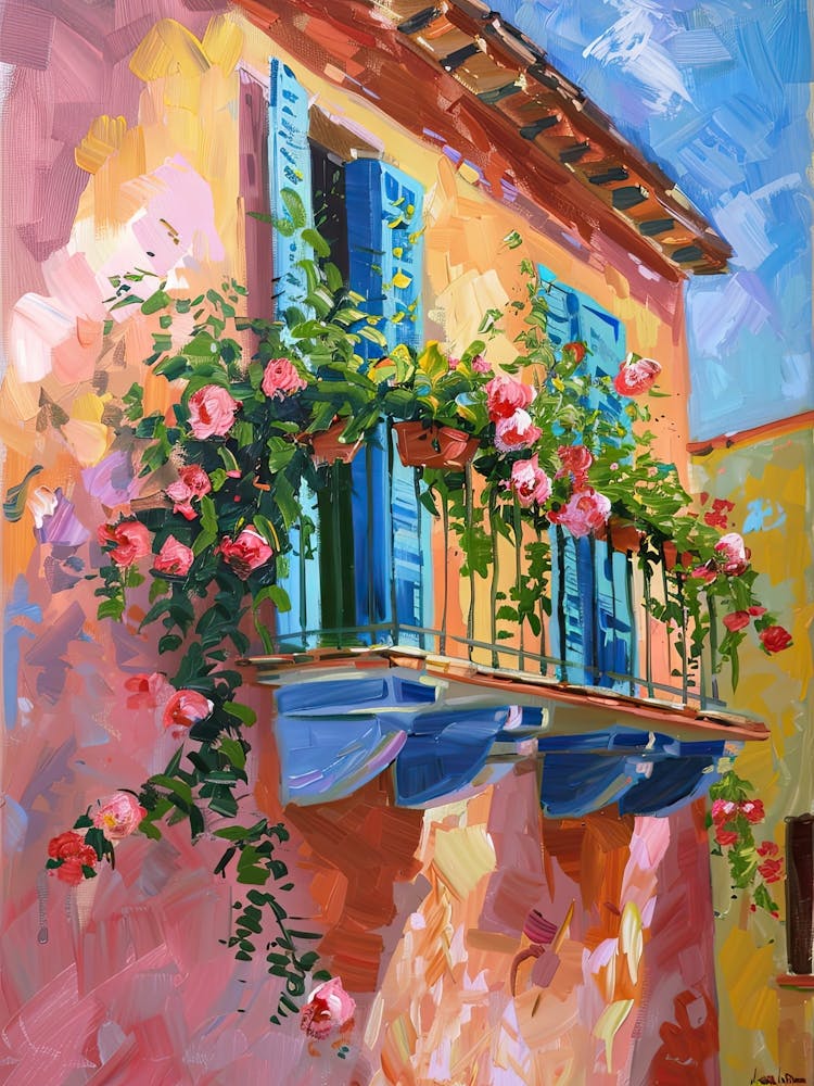 Balcony Painting In Naples 3