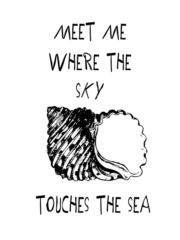 Meet Me Where The Sky Touches The Sea