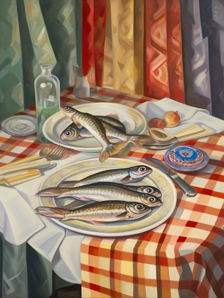 Smelt Still Life Painting