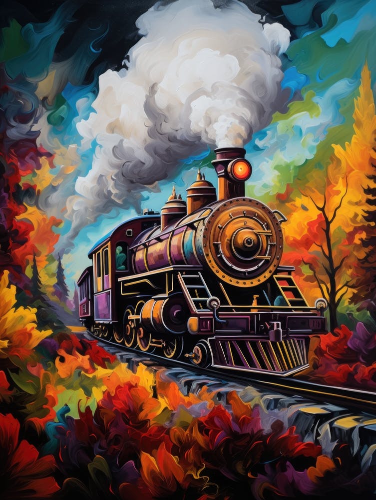 Train On The Tracks 1