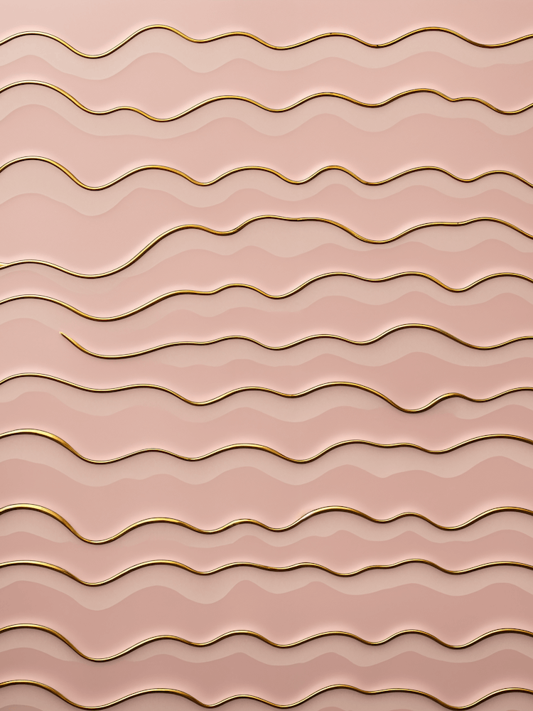 Pink & Gold Pattern no1