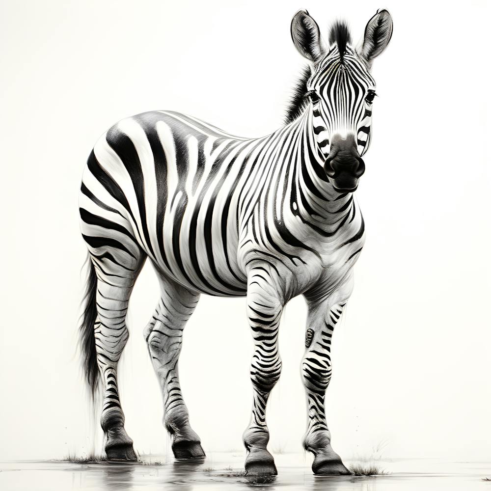 Savannah Stripes The Elegant Zebra