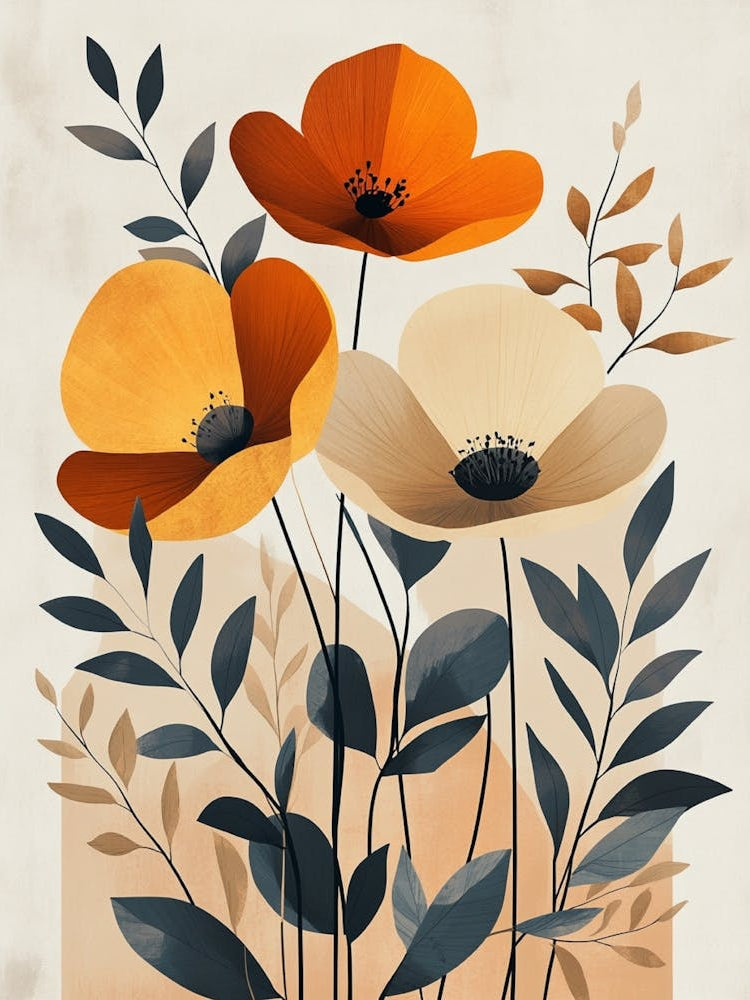 Poppies Canvas Print 2