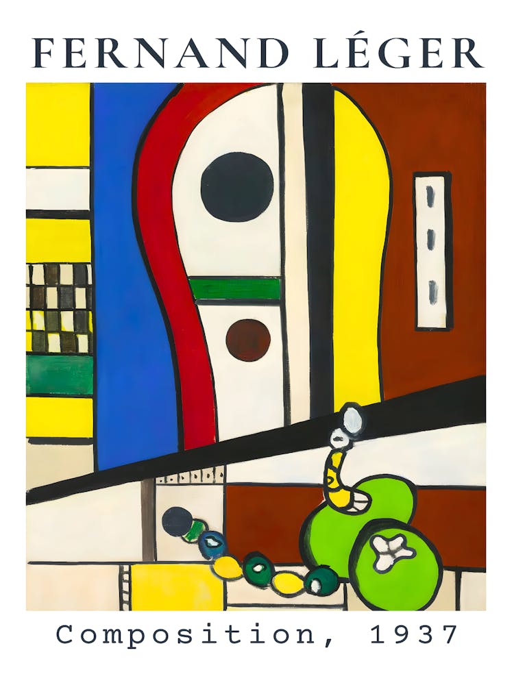 Fernand Leger Composition, 1927