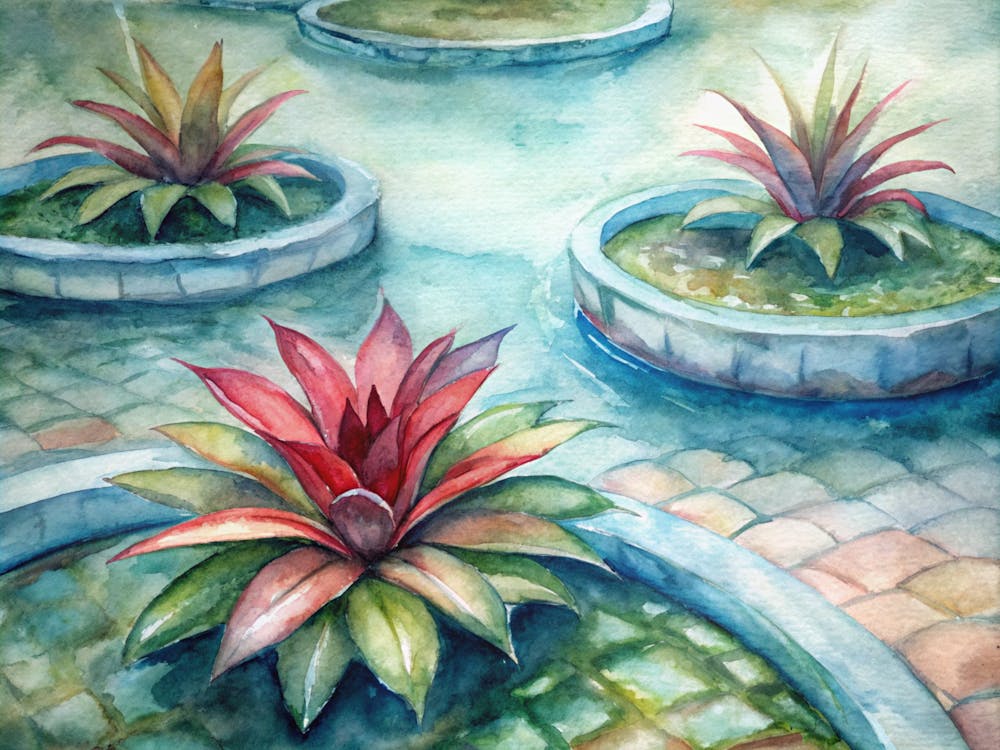 7 Bromeliads With Water Pools At Their Center (1)