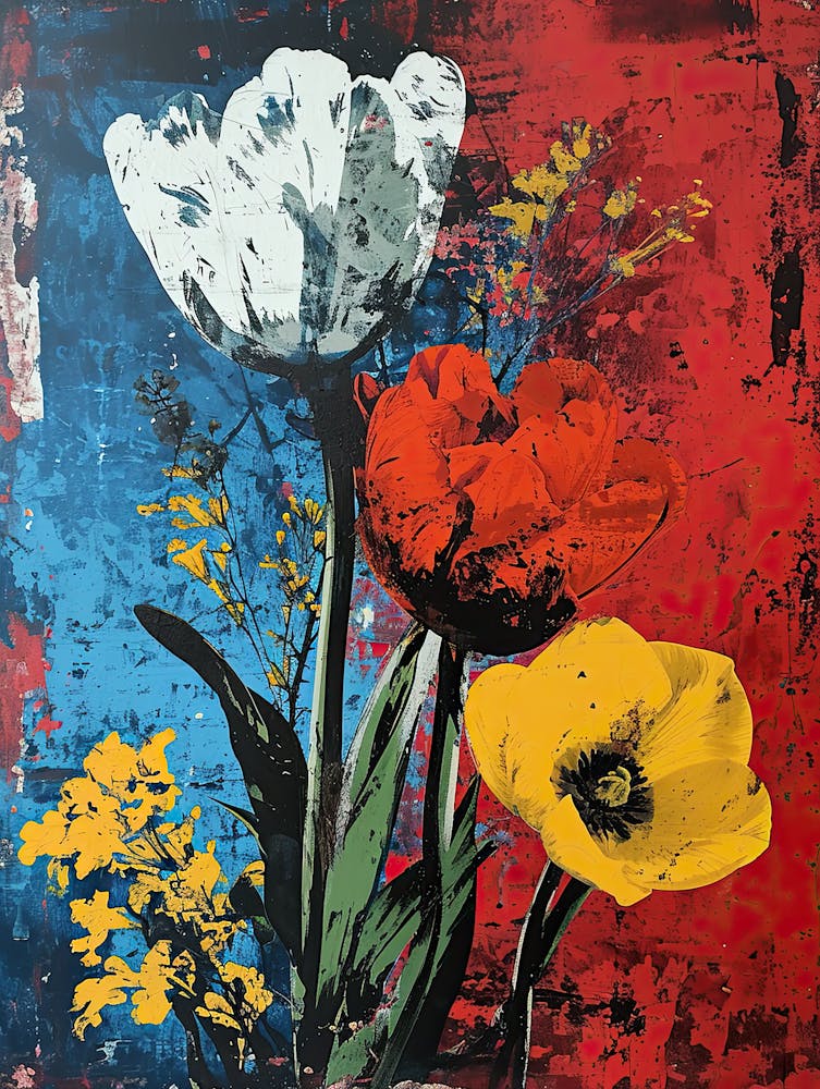 Tulips, Pop Art