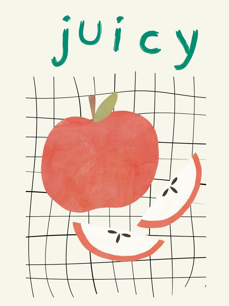 Juicy Apple Drawing