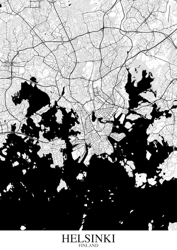Helsinki White Black