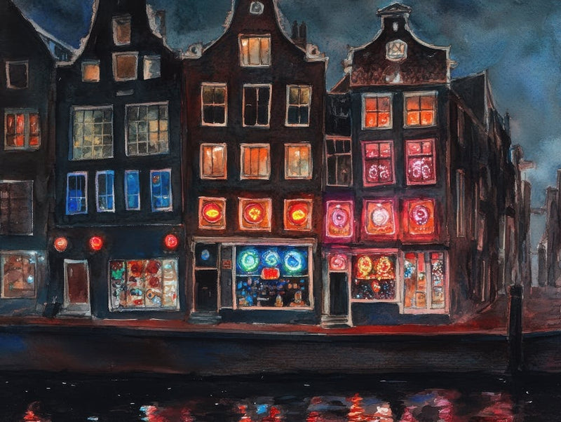 Amsterdam bei Nacht 13