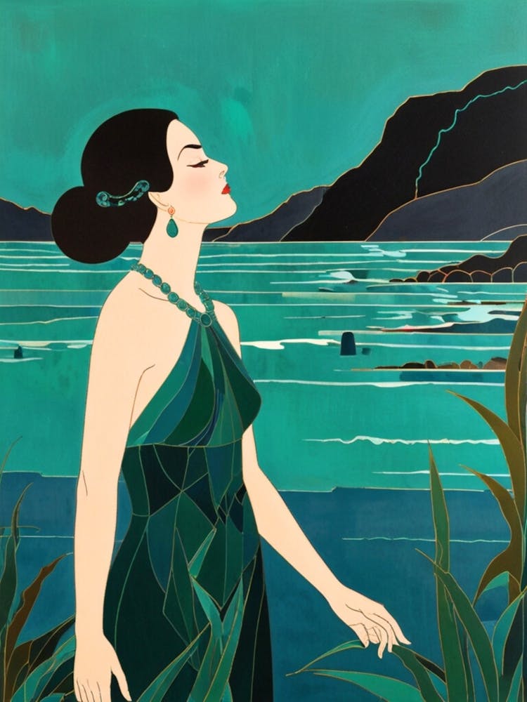 Lady By The Sea