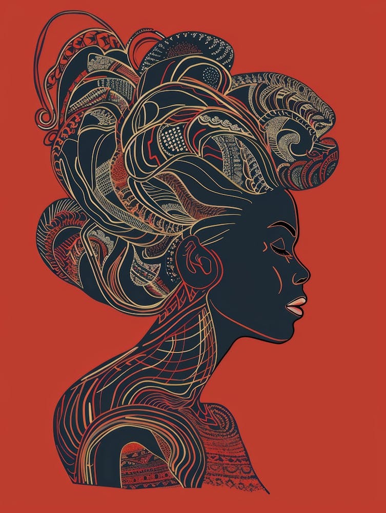 Portrait Of African Woman 55