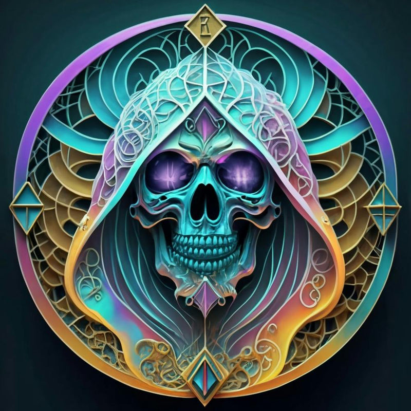 Skull In A Hood