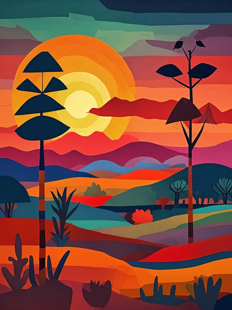 Abstract Africa no2